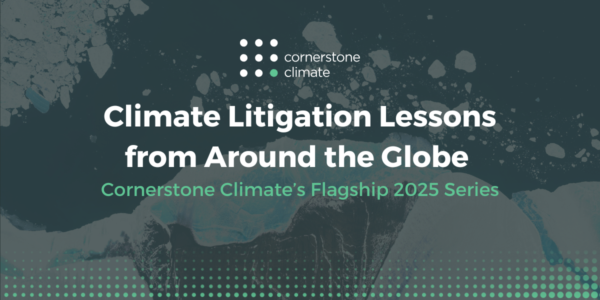 Cornerstone Climate Goes Global